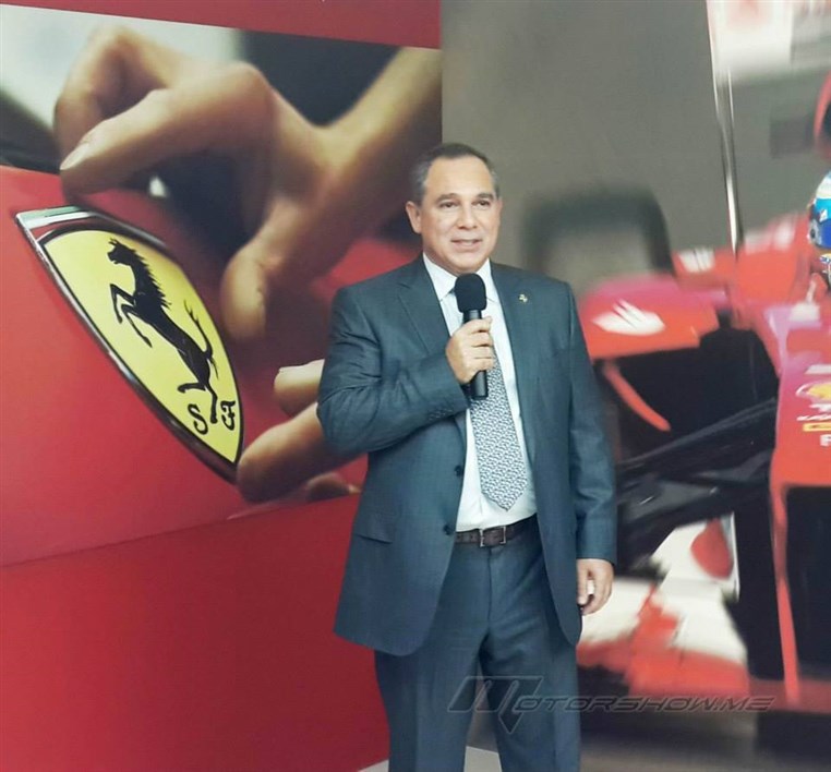 Ferrari Showroom Opening in Verdun